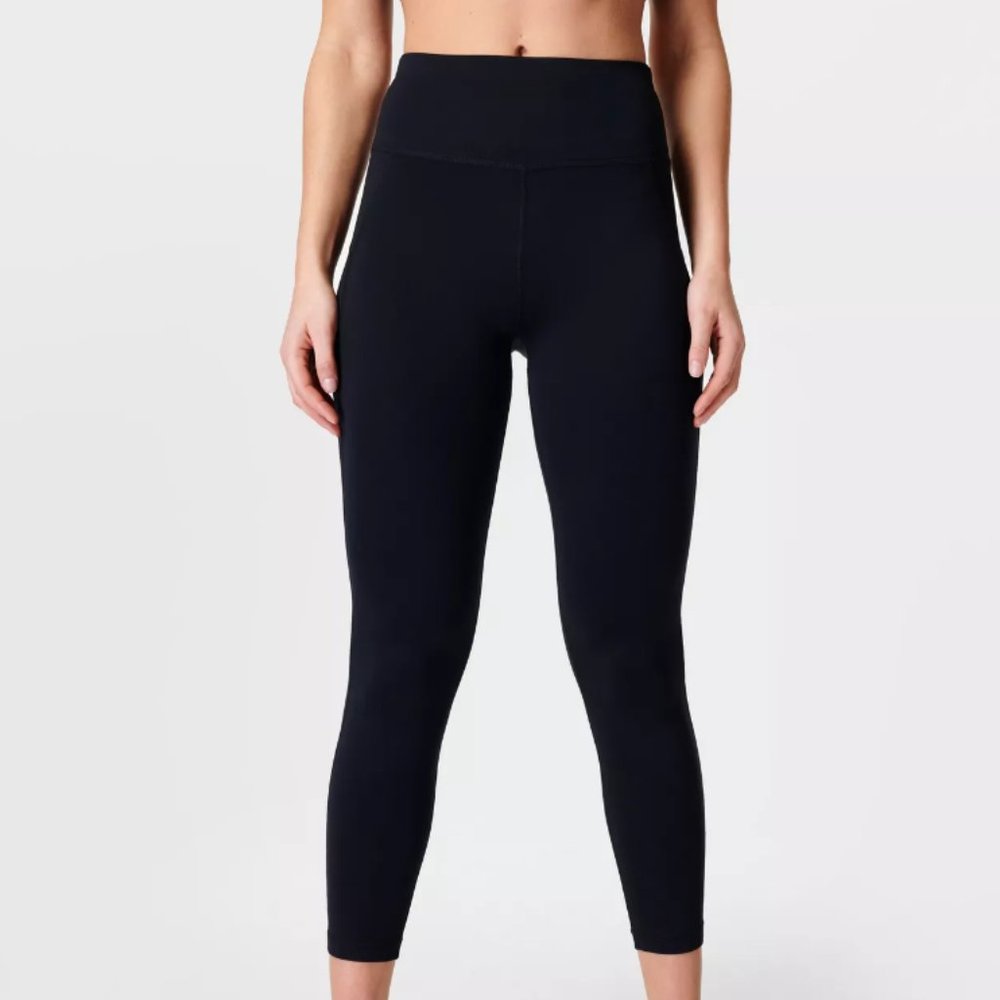 Sweaty Betty 7/8 Length All Day Leggings Plum Color Size S